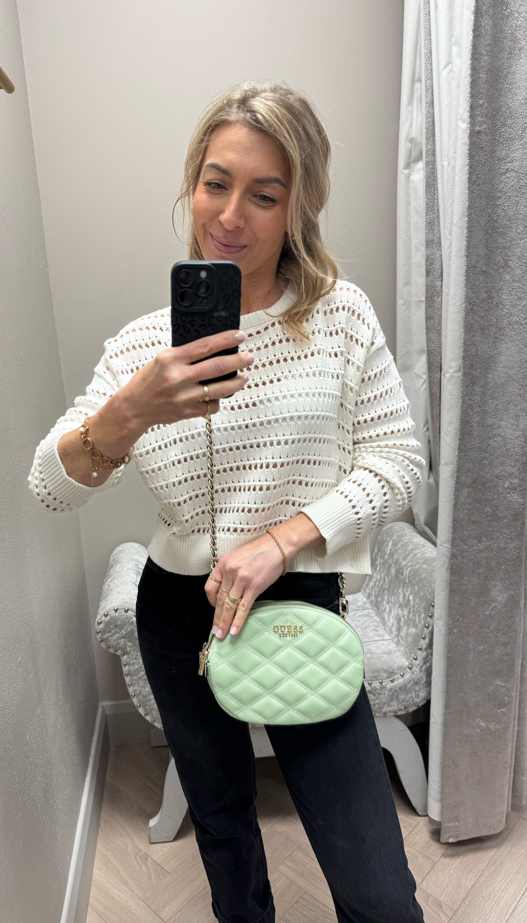 Guess celadon tasmin crossbody