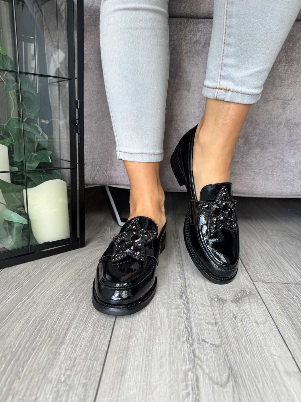Afyon one ink star loafer
