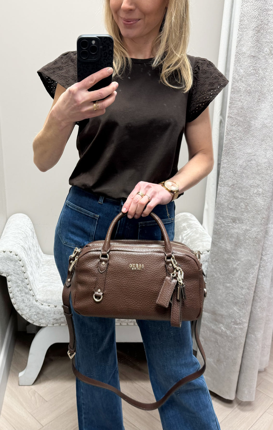 guess Marsha espresso bag BG950106