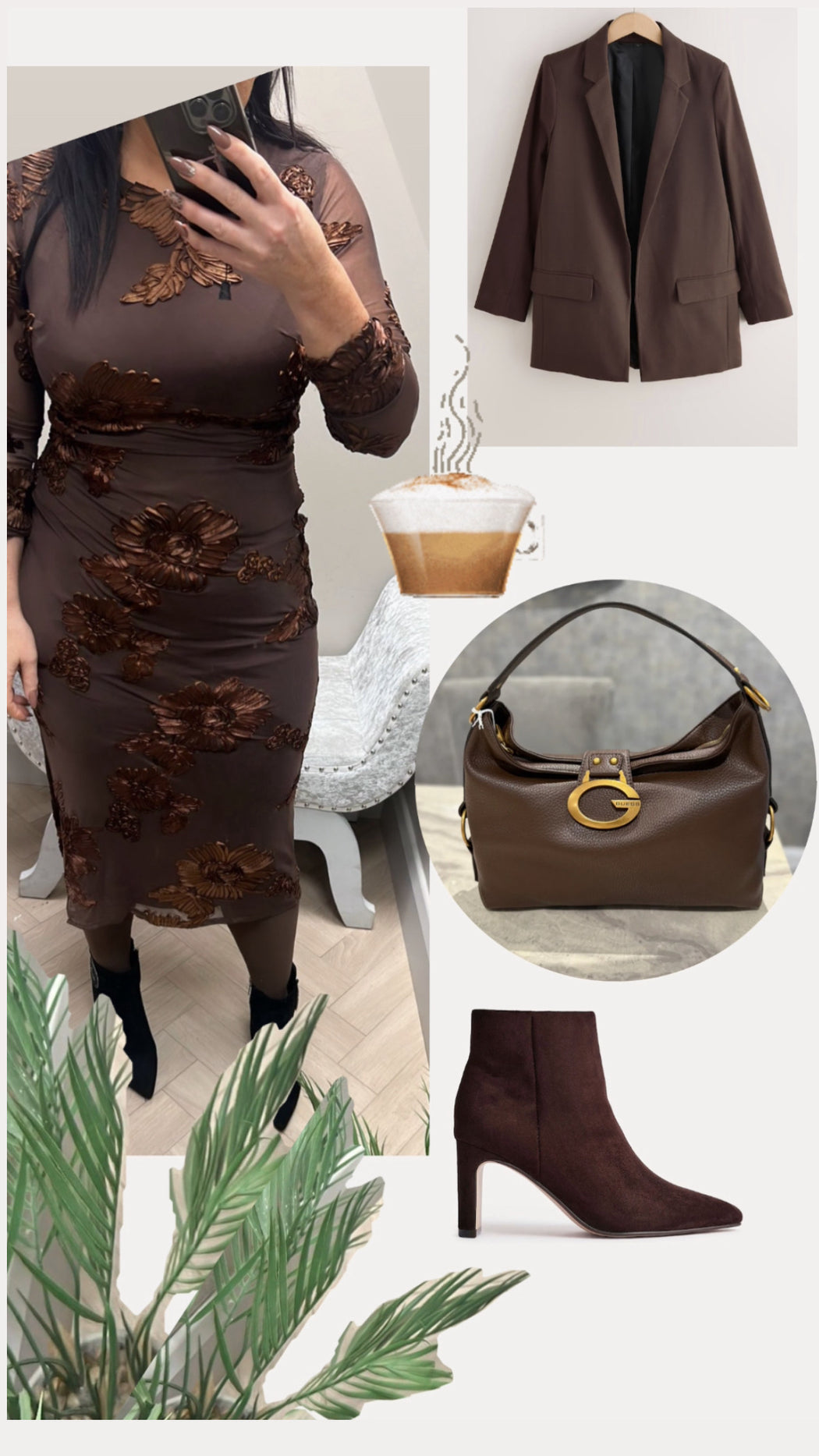 Guess Espresso CAMDEN Bag. BB930818