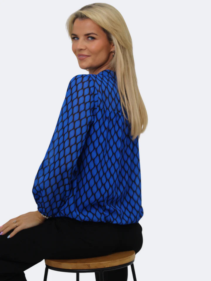 Bella blue band top