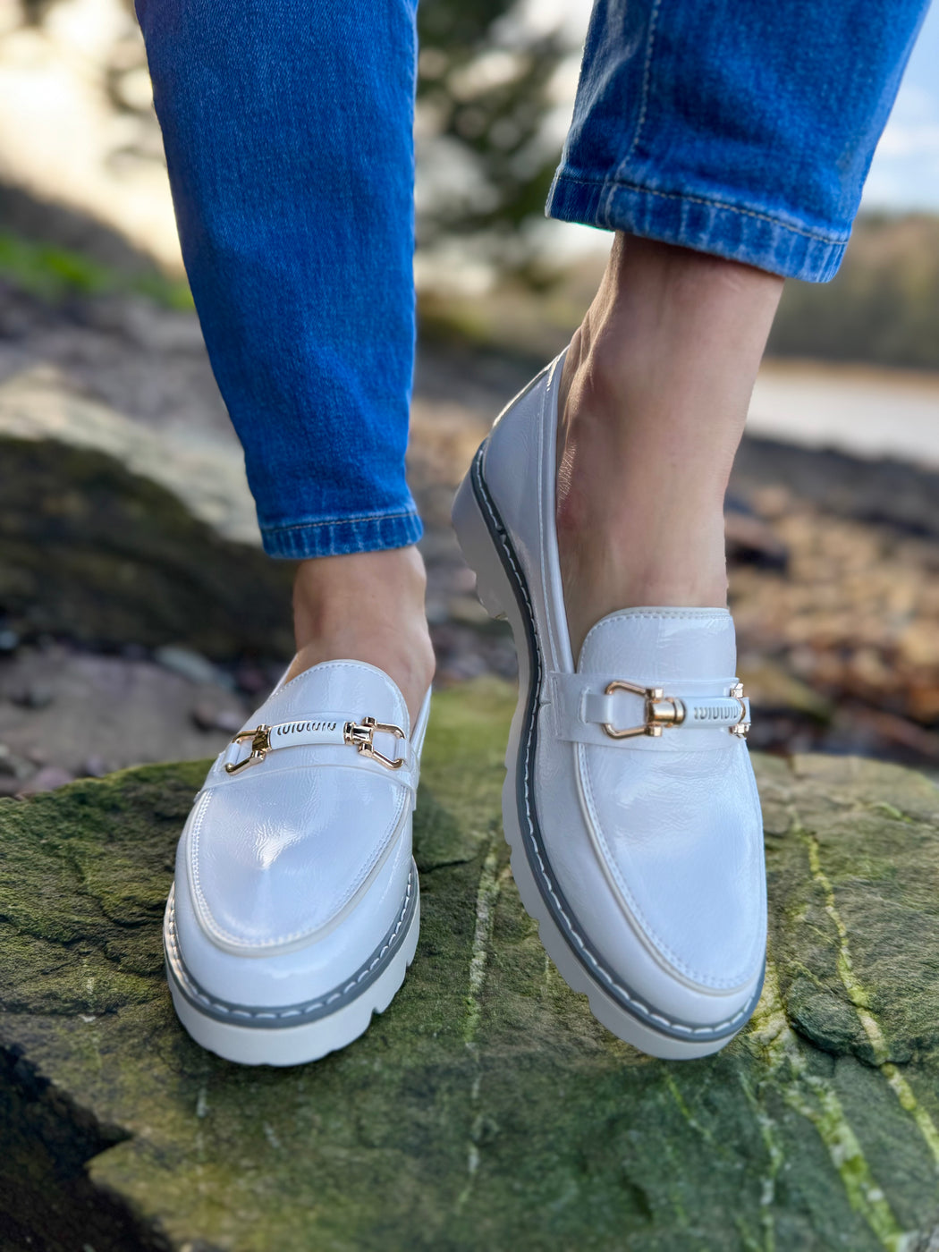 Handi one crystal loafer