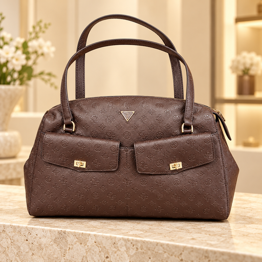 Guess BLAKE Travel Brown Logo Bag. DP2222025