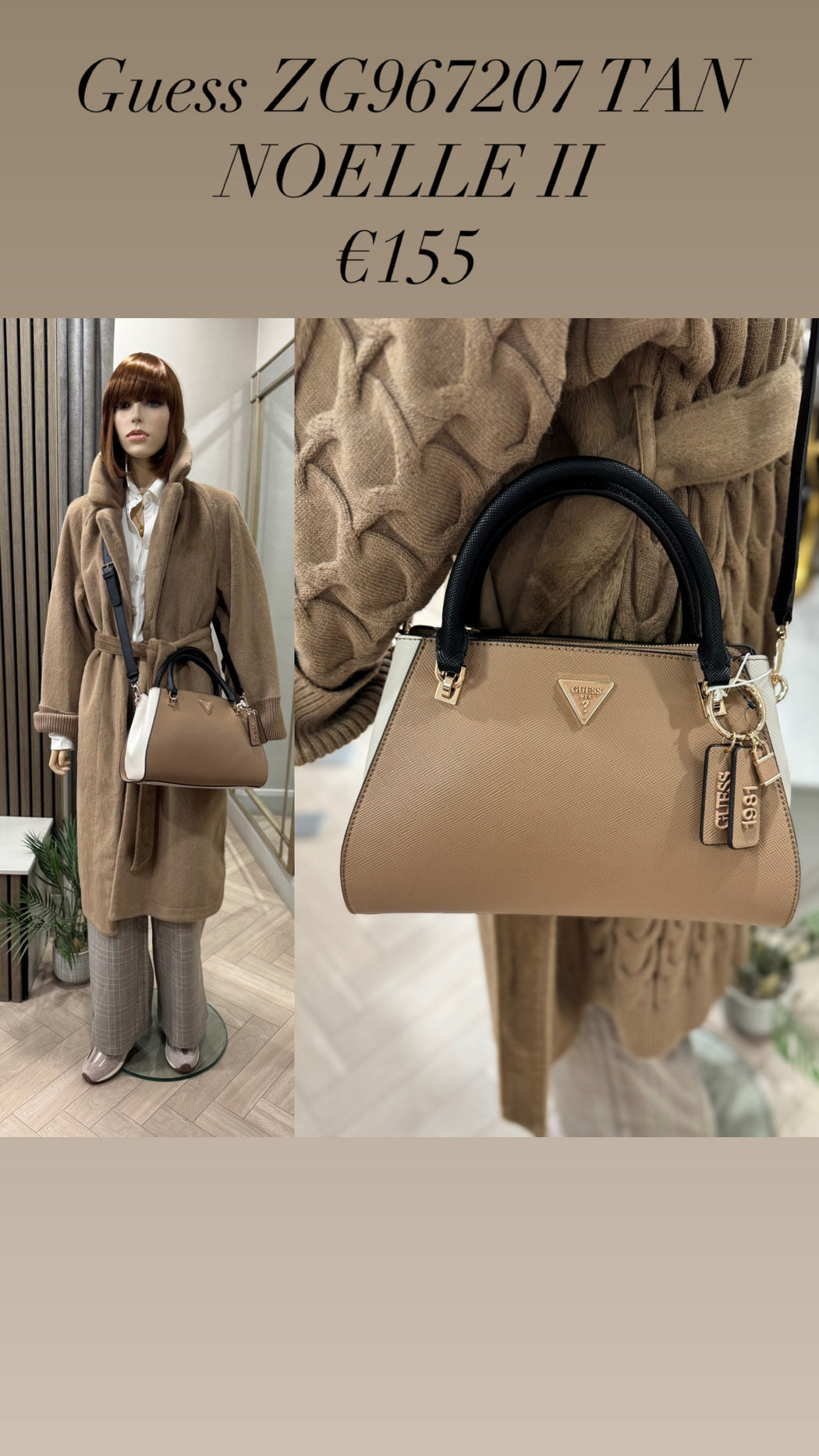 Guess ZG967207 TAN NOELLE II