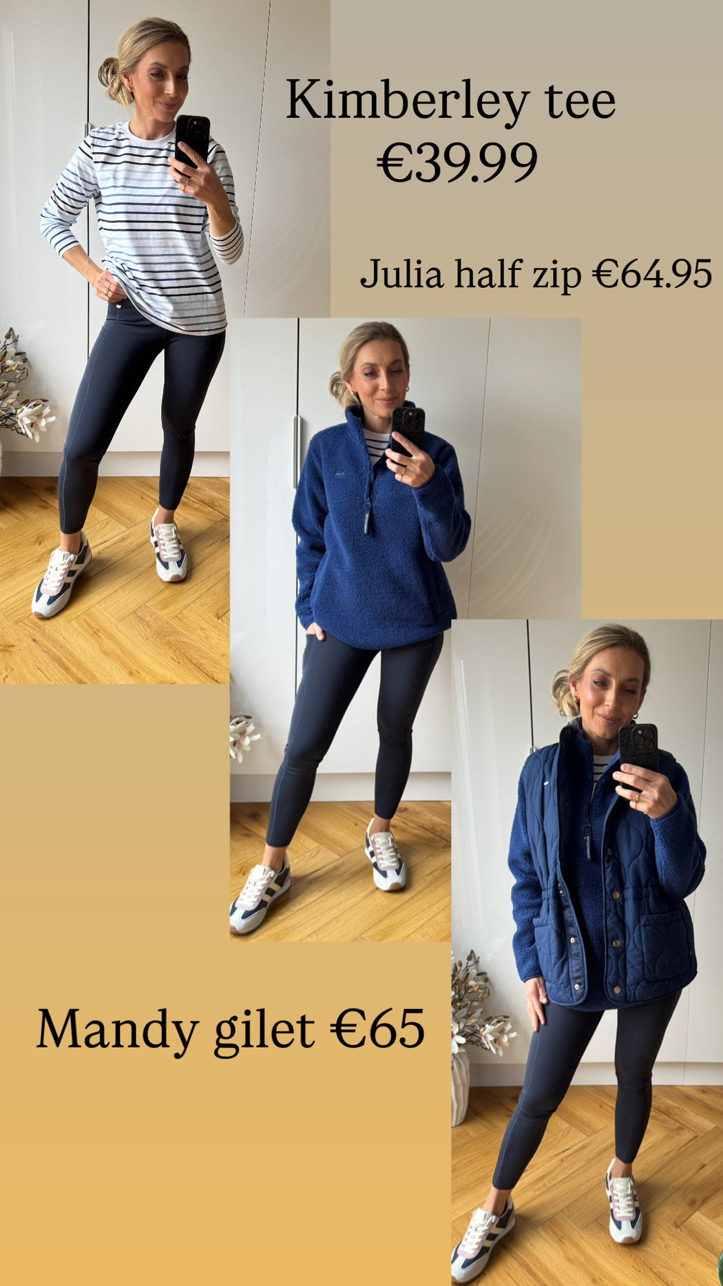 Kimberley Long Sleeve Tee blue