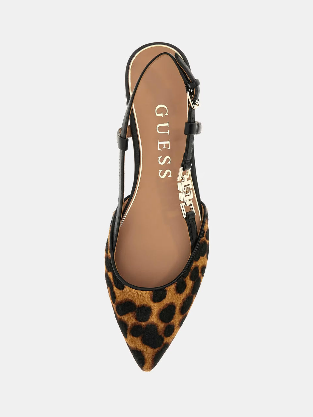 Guess Animal print sling backs FLTFRYLEP05