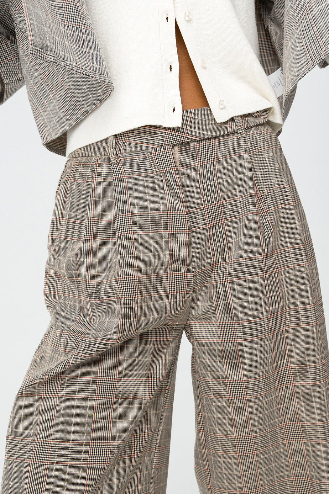 Panny check trousers