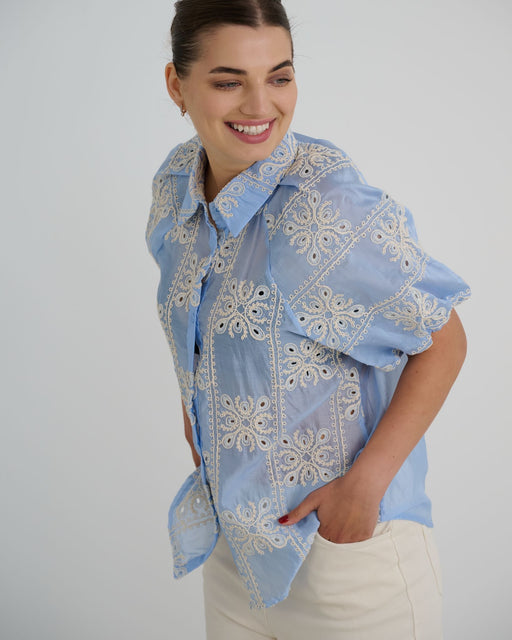 Shirley embroided shirt