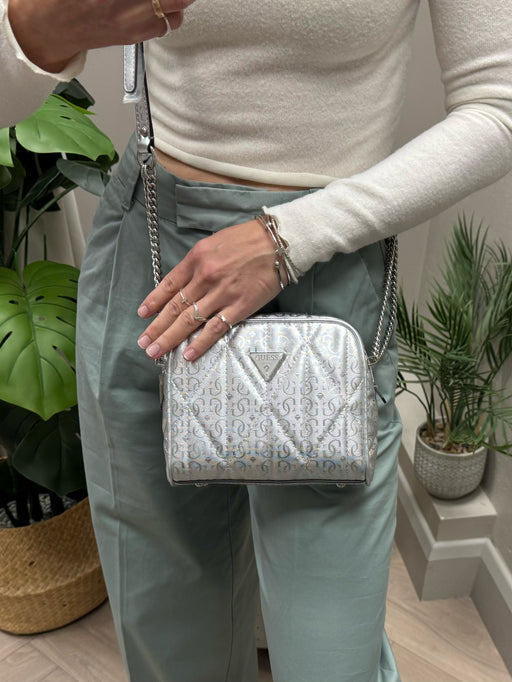 Guess Silver ALDINA Bag. GY966314