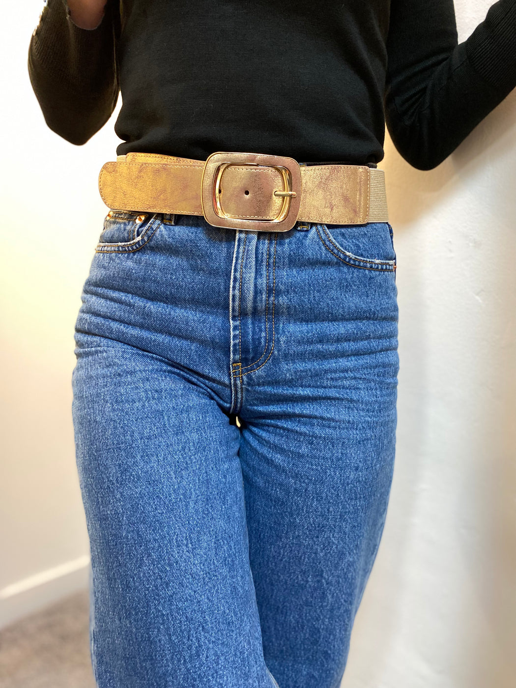Cheryl gold belt