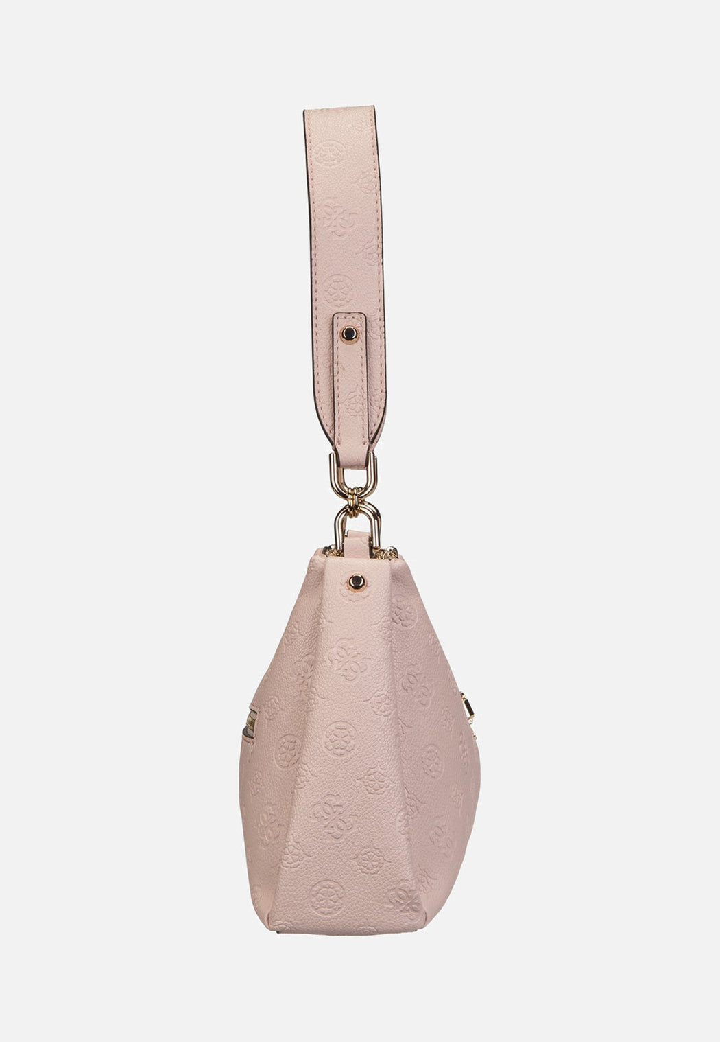 Guess anise   light rose double zip shoulder bag