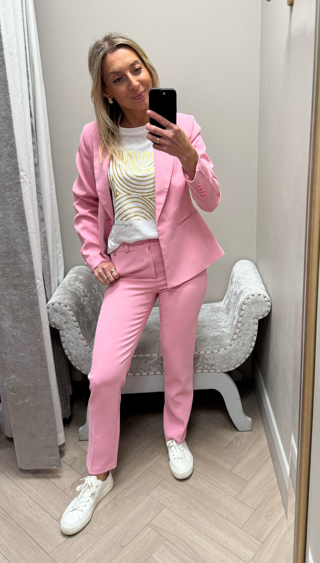 Willow Blazer Pink