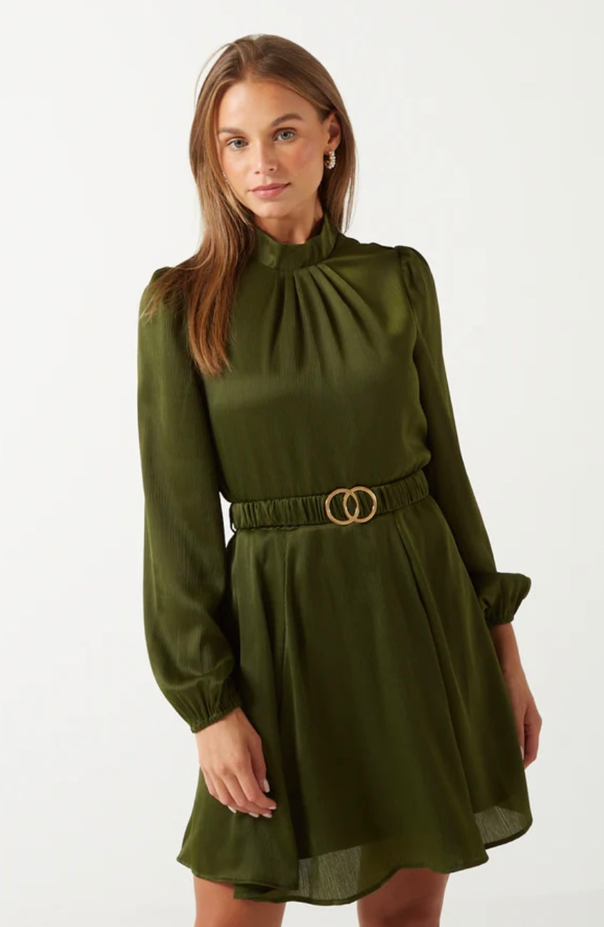 Lara khaki dress