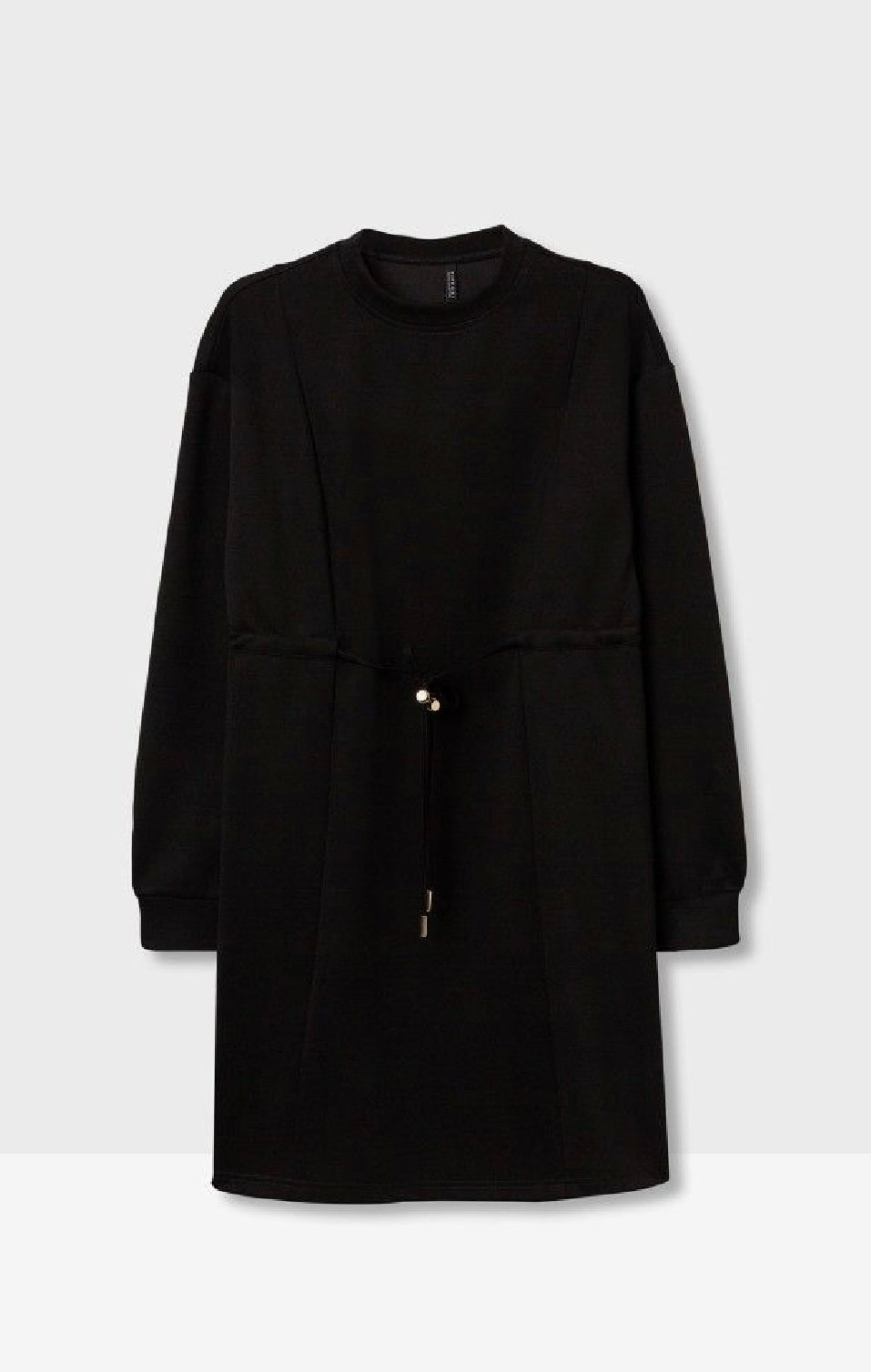 Pepper black shirt dress