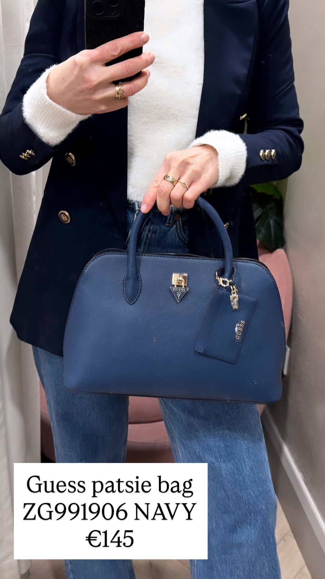 Guess patsie bag ZG991906 NAVY