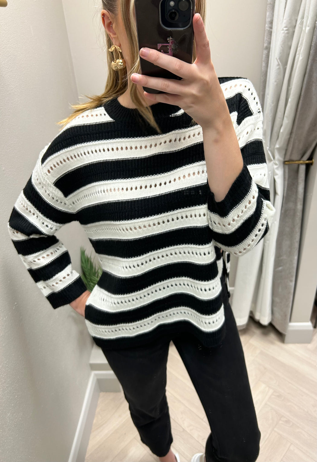 Brina stripe sweater