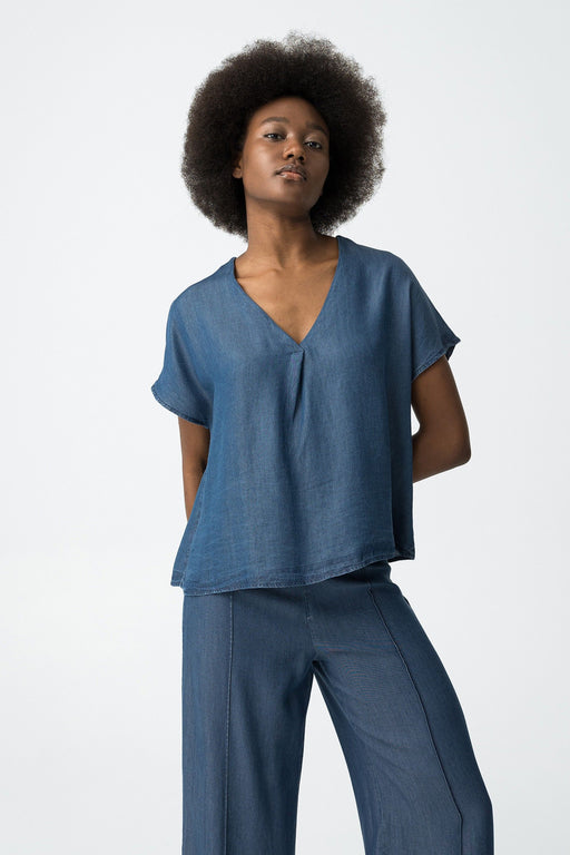 Mara denim top