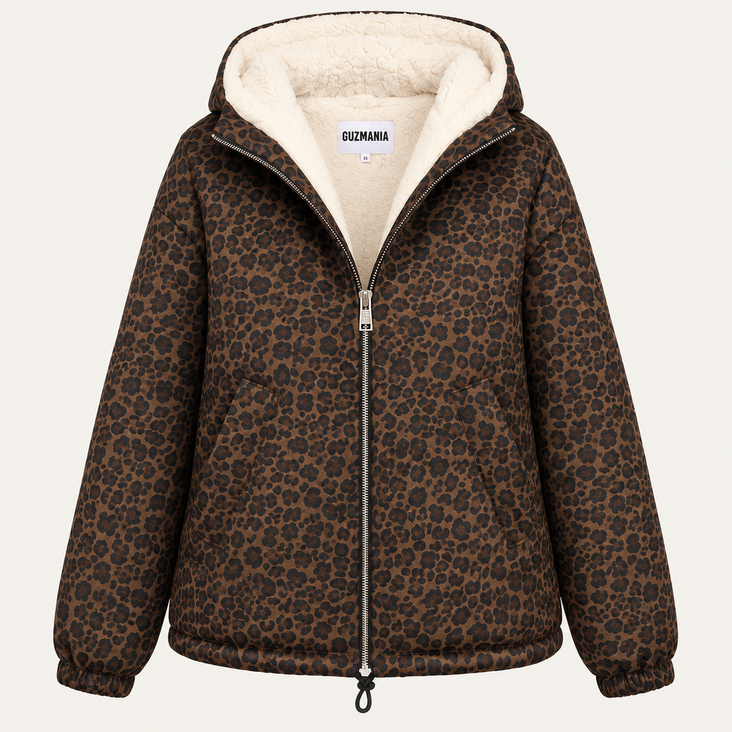 Guzmania leopard-print jacket