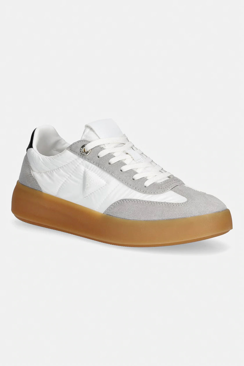 Guess suede insert trainer