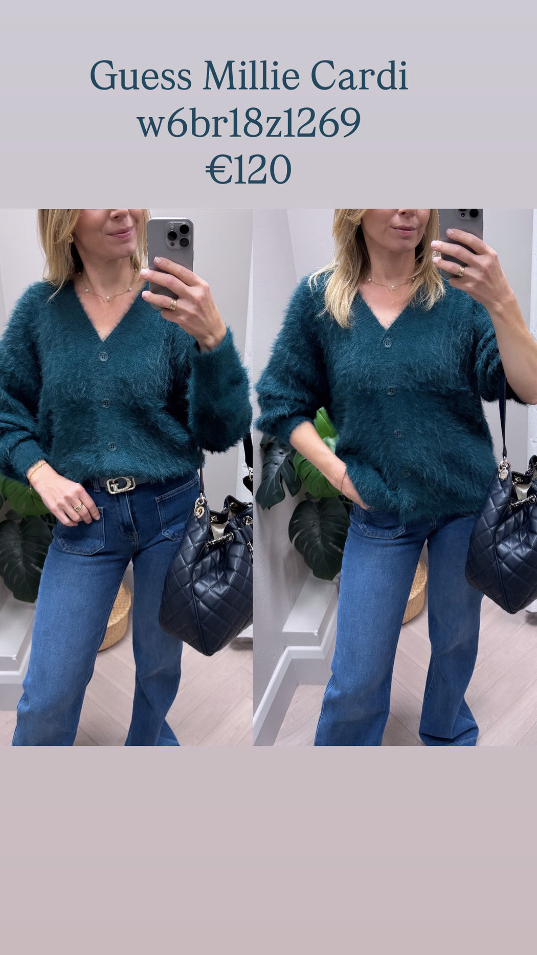 Guess Millie Cardi w6br18z1269