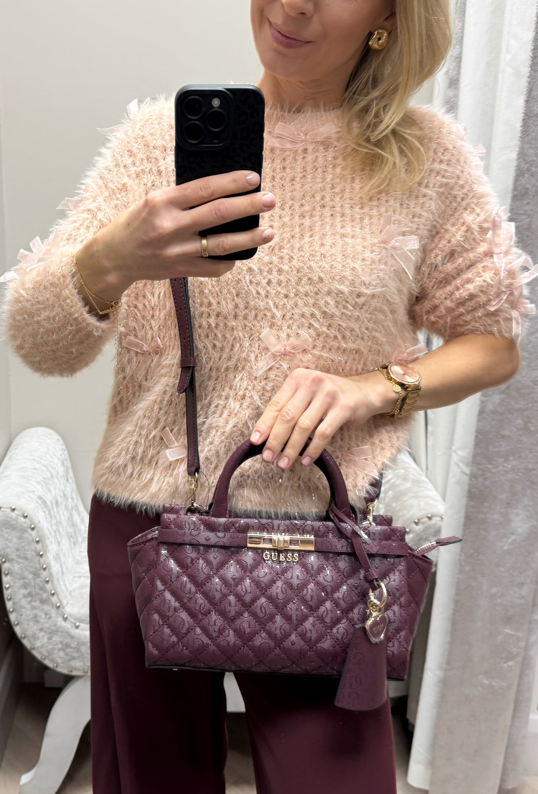 Guess Wine IDRA Bag. GG815705