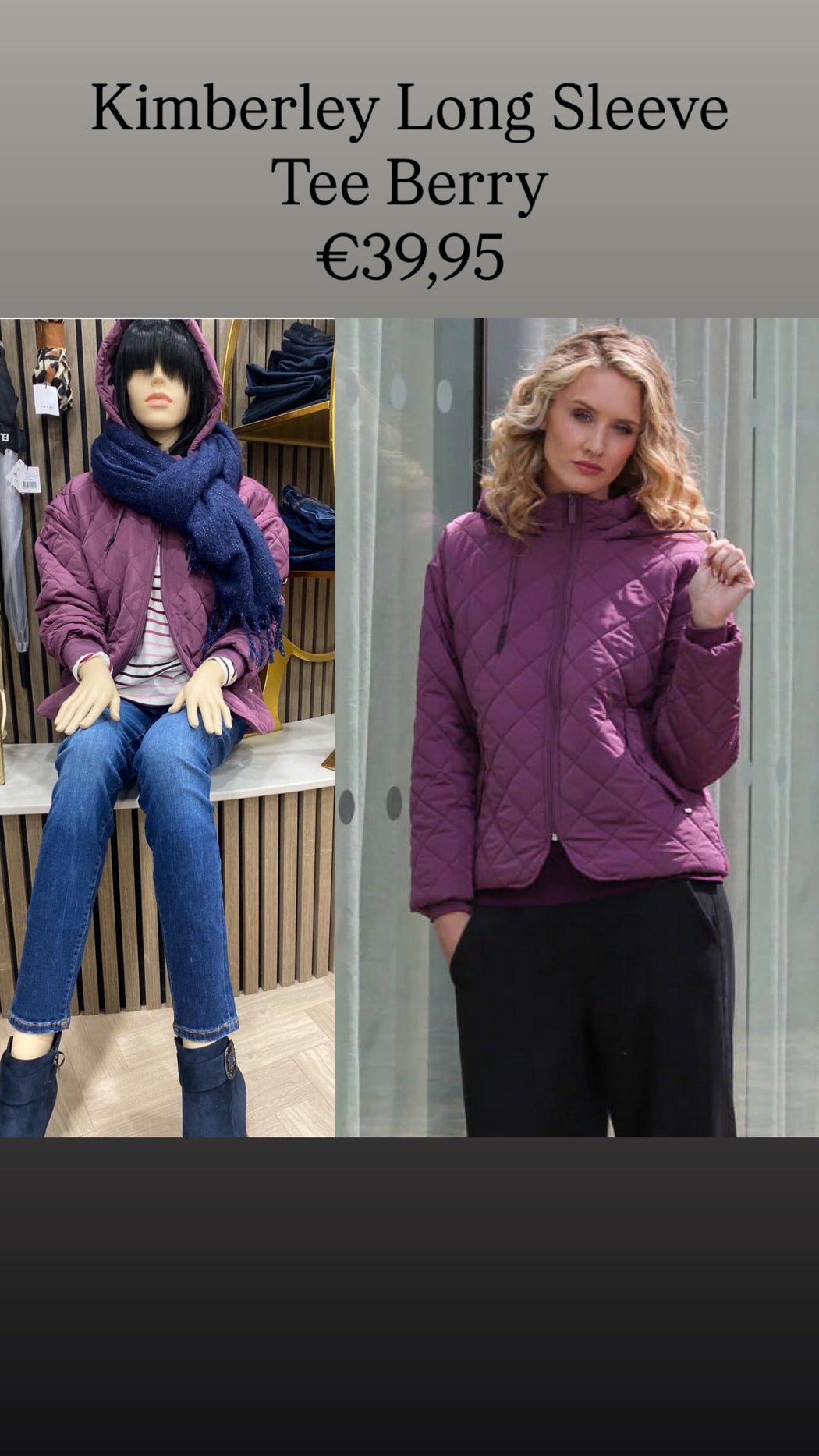 Fia Jacket Plum