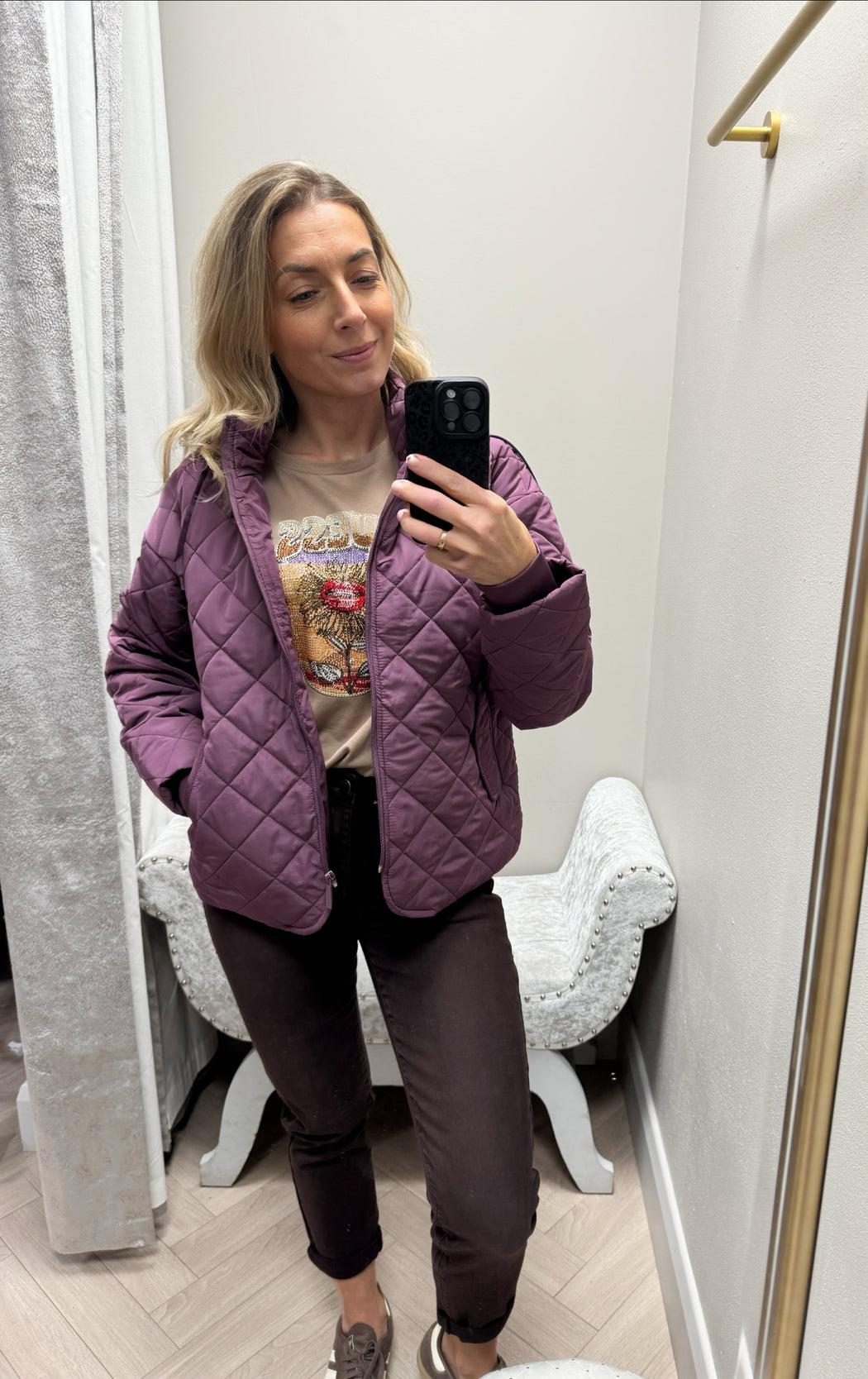 Fia Jacket Plum