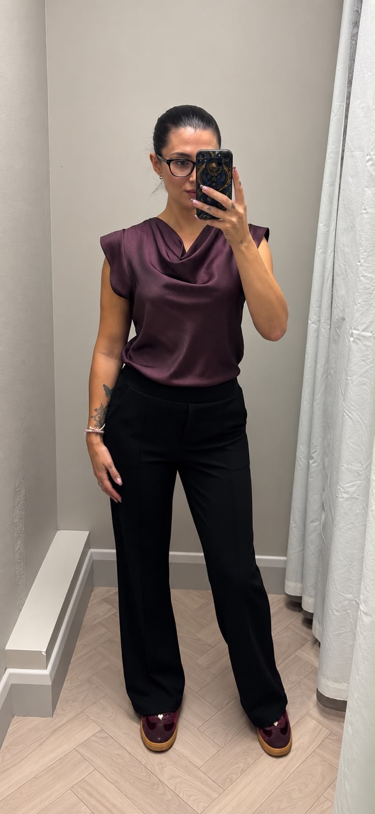 Black Yale trousers