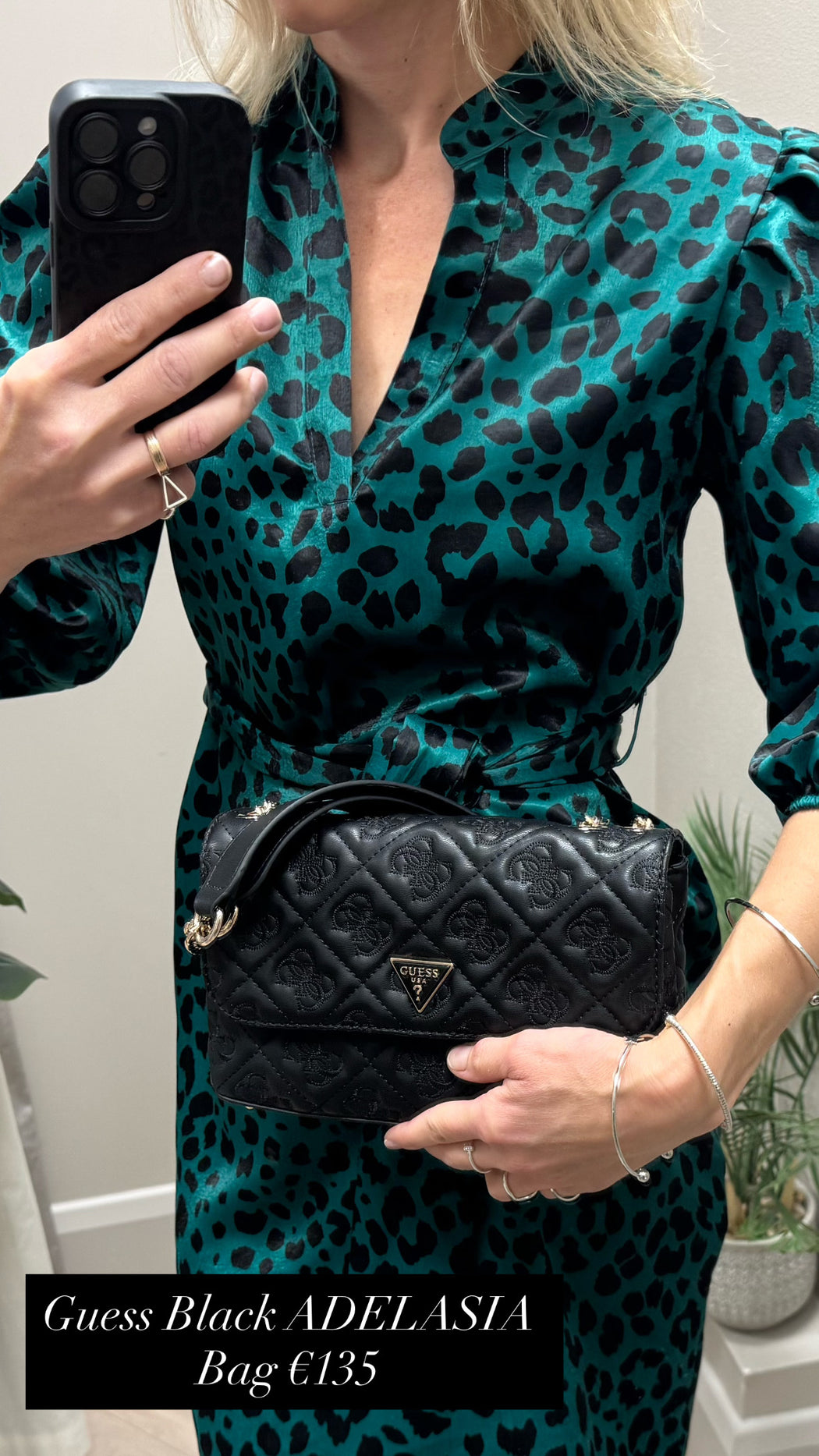 Guess Black ADELASIA Bag QL965821