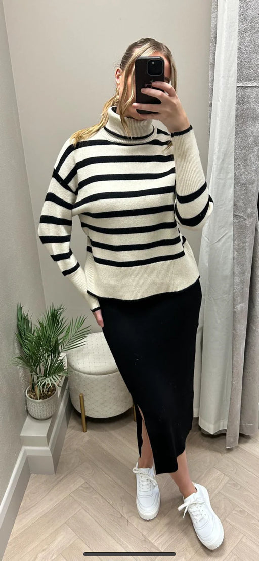 Tiffosi Circe striped jumper