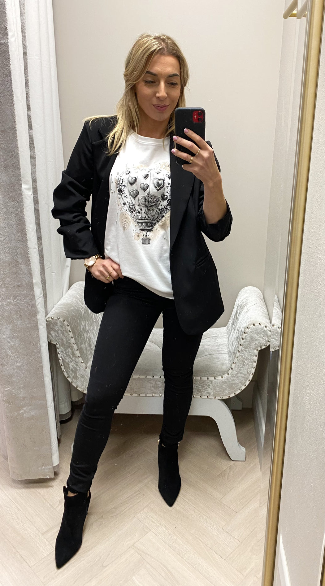 Black  Ellie blazer