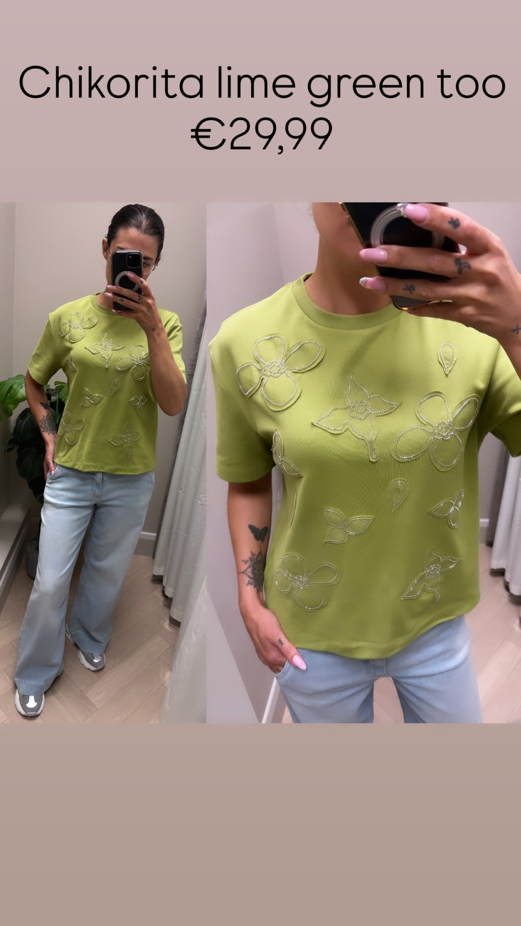 Chikorita lime green too