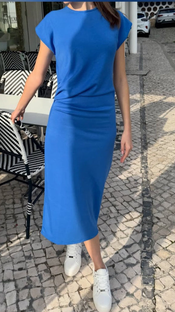 Anya Dress Colbalt