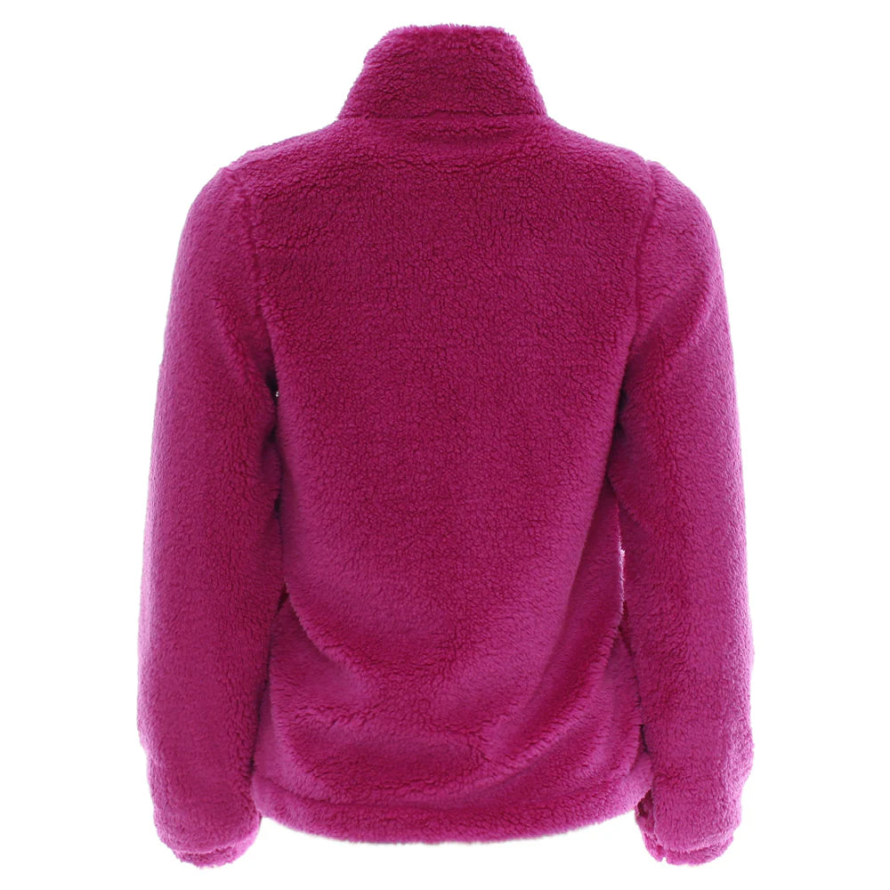 Zahra Teddy Bomber Magenta