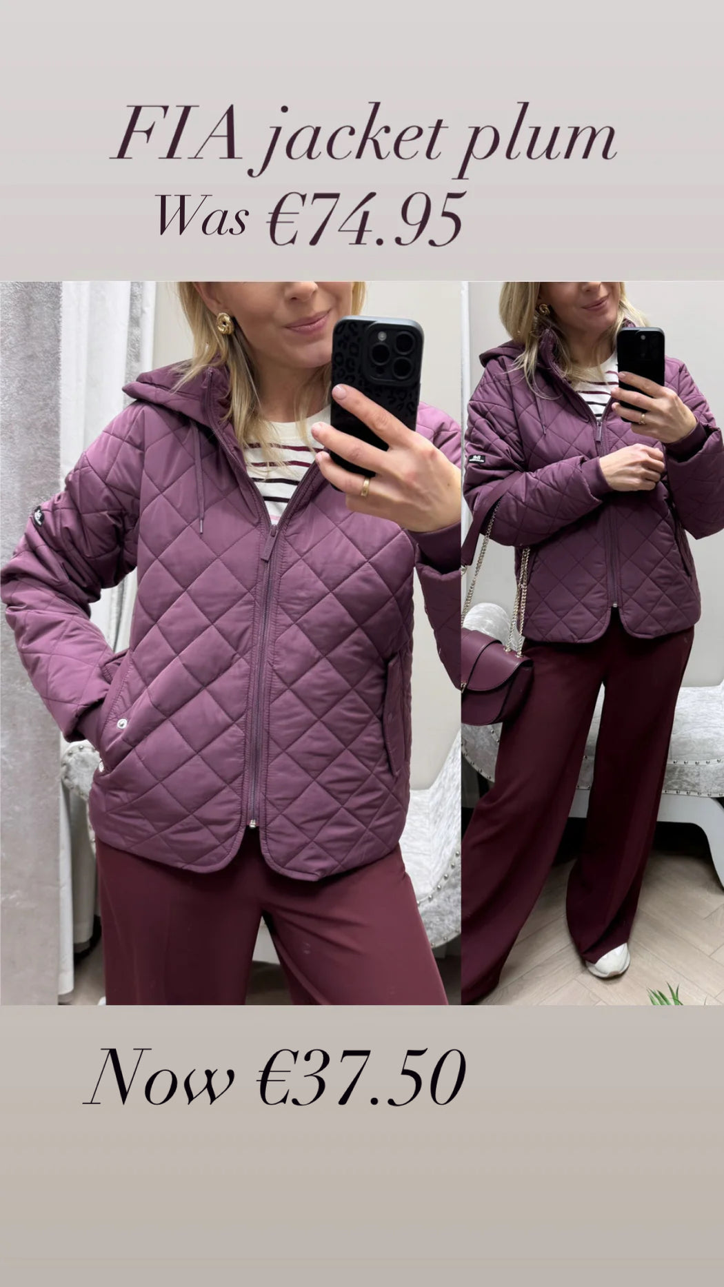 Fia Jacket Plum