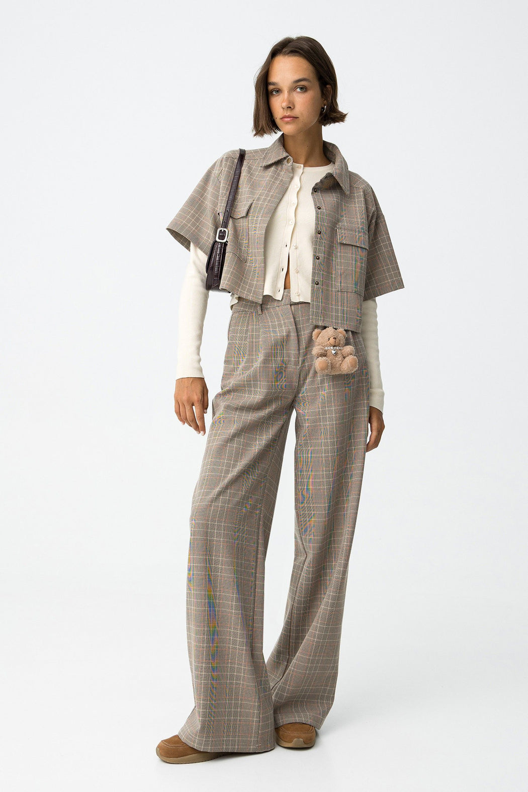 Panny check trousers