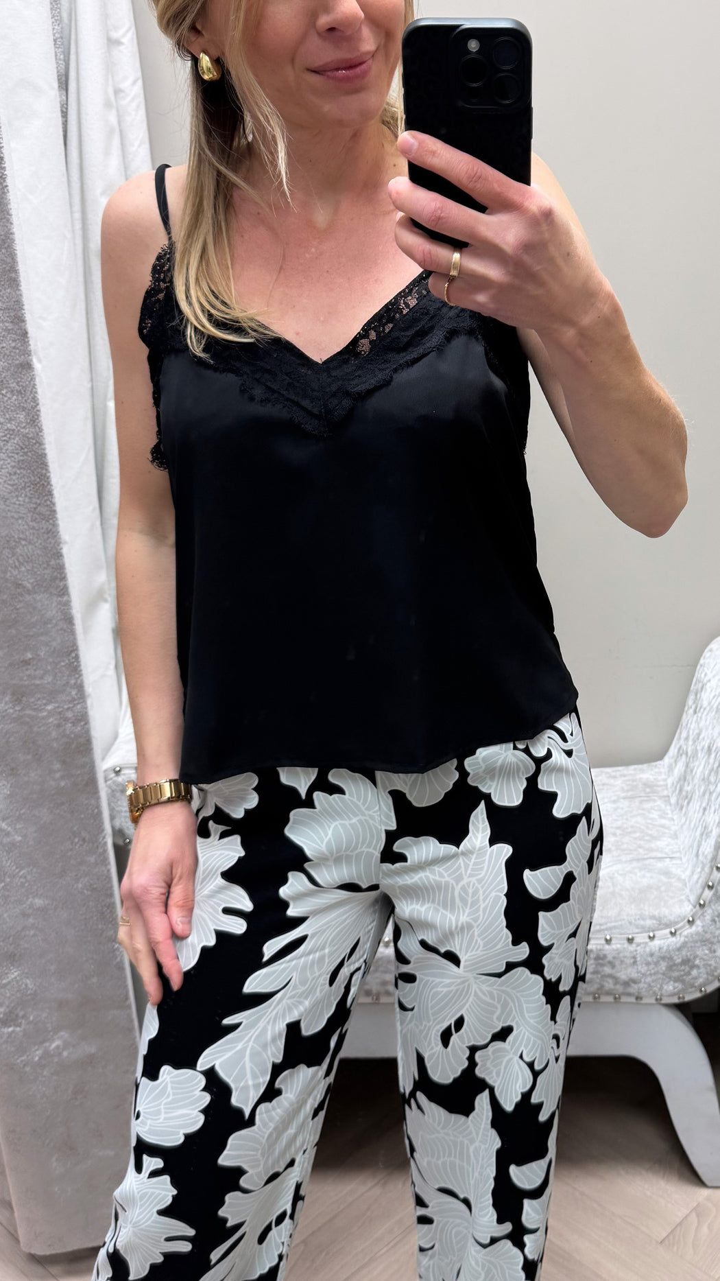 Goya 4 black cami