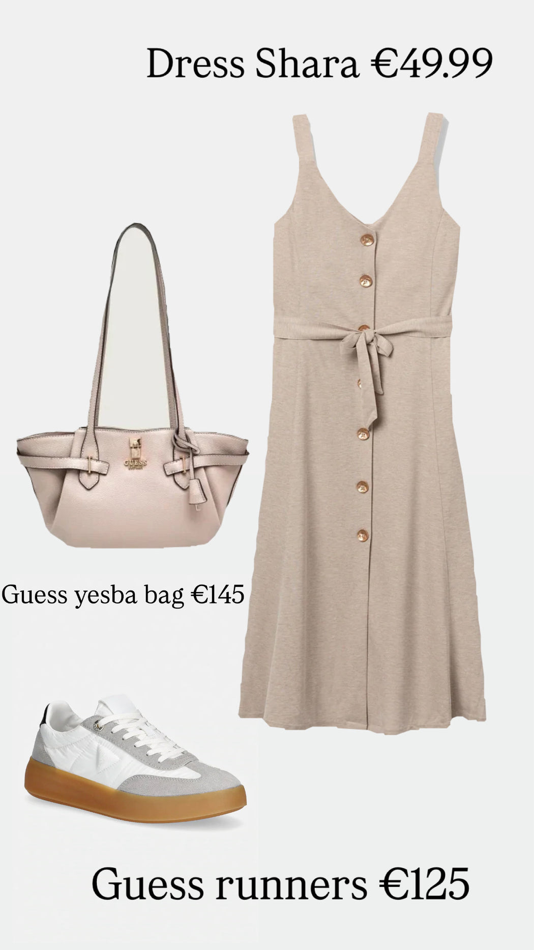 Guess dark taupe yesba BG783308