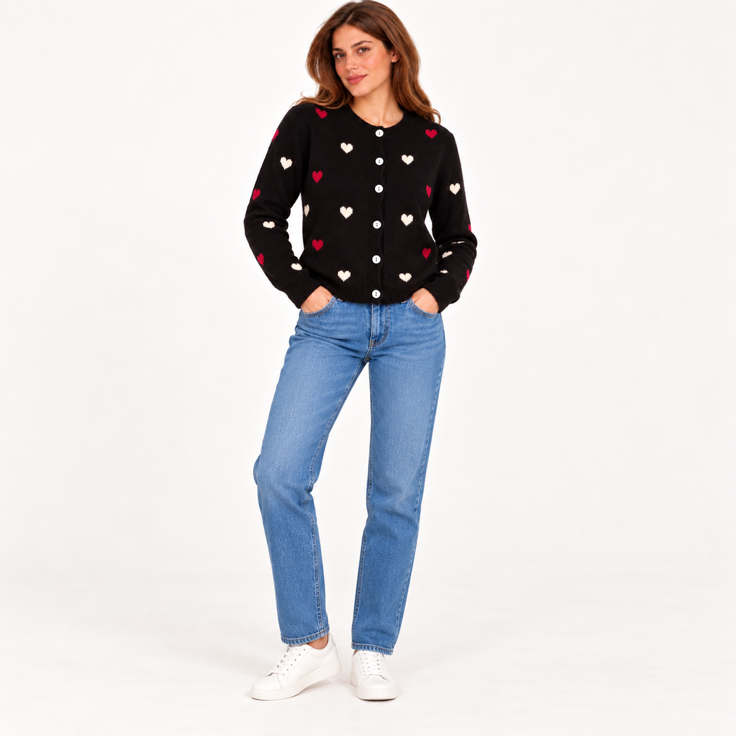 Helen black heart Cardi