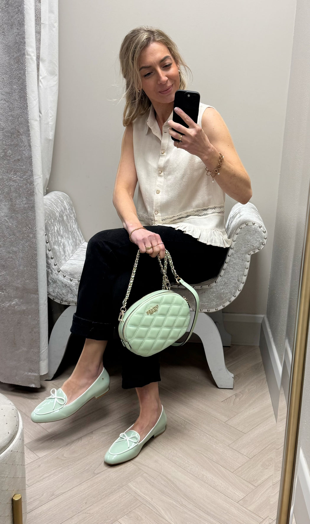 Sienna sleeveless shirt