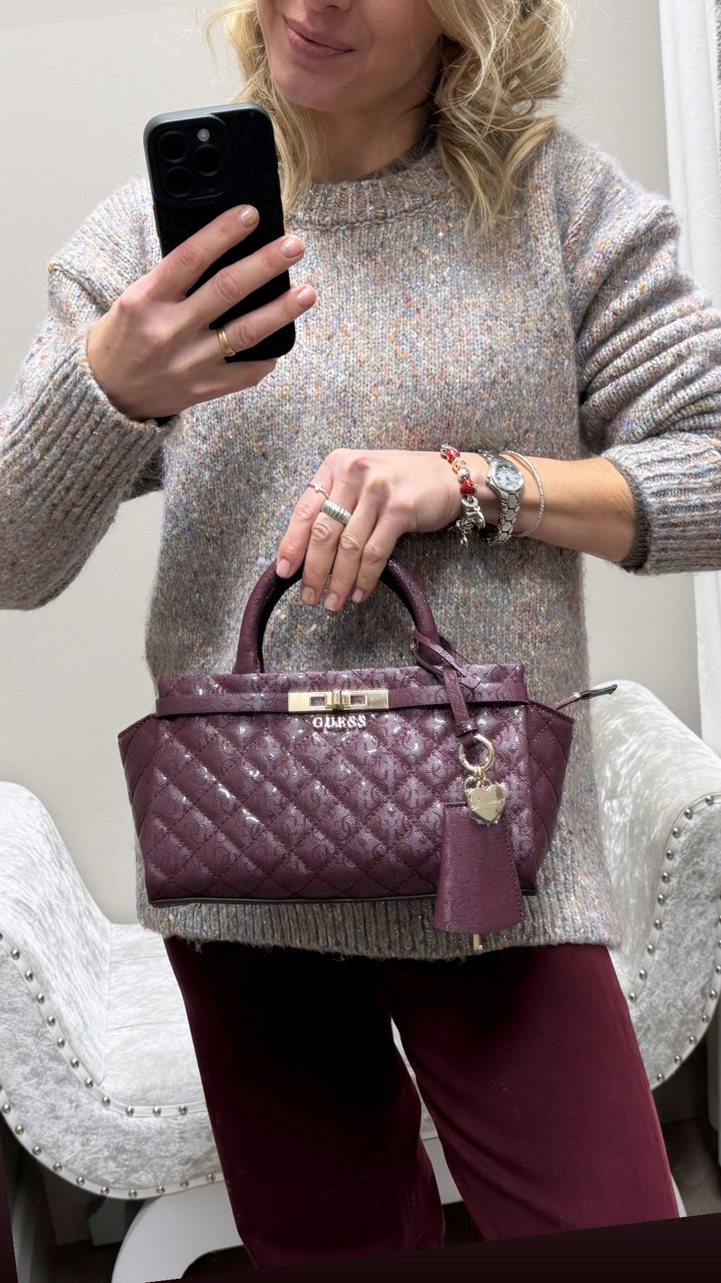 Guess Wine IDRA Bag. GG815705