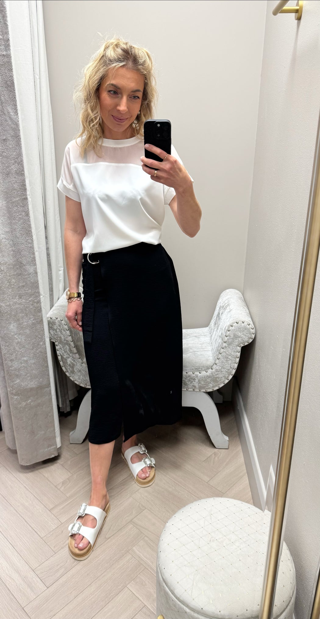 Greeny skirt