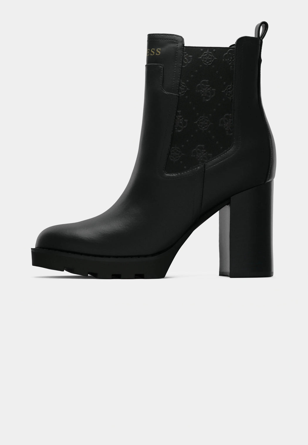 Guess Black Logo Boots FLFNLLELE10