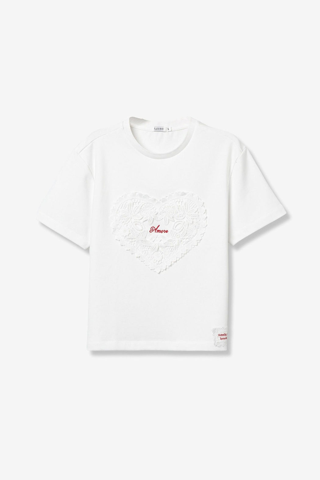 Aura t/shirt white