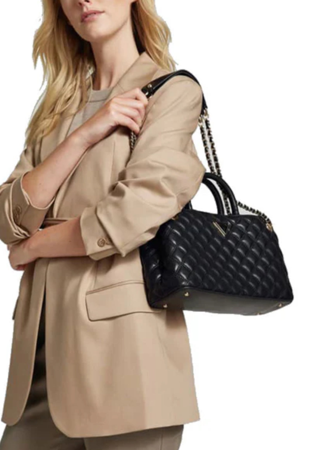 Guess black giully shoulder bag QG874809