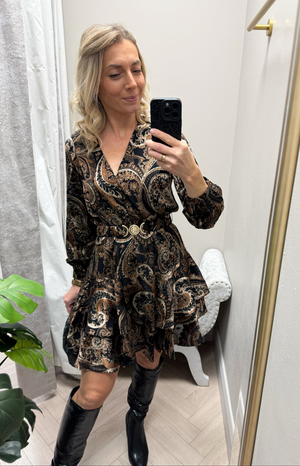 Clarisse guess paisley print dress W5BK53W2770 - P1WT