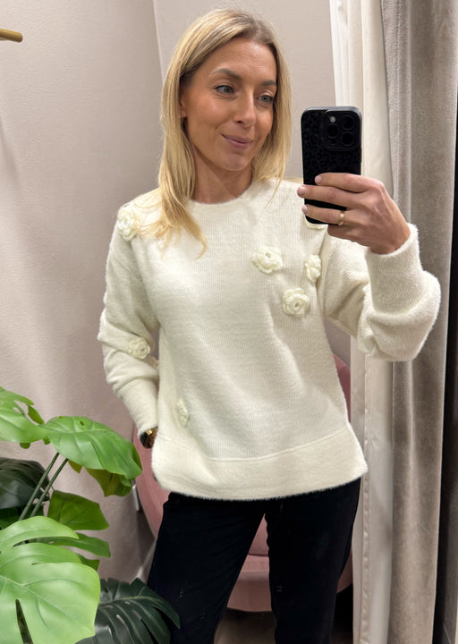 Puffy birch knit