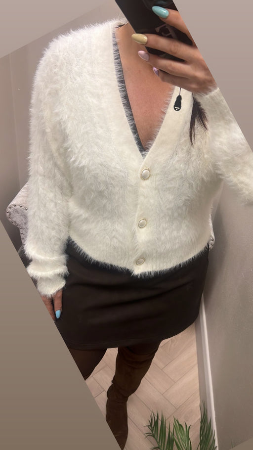 Guess kinako cream cardi