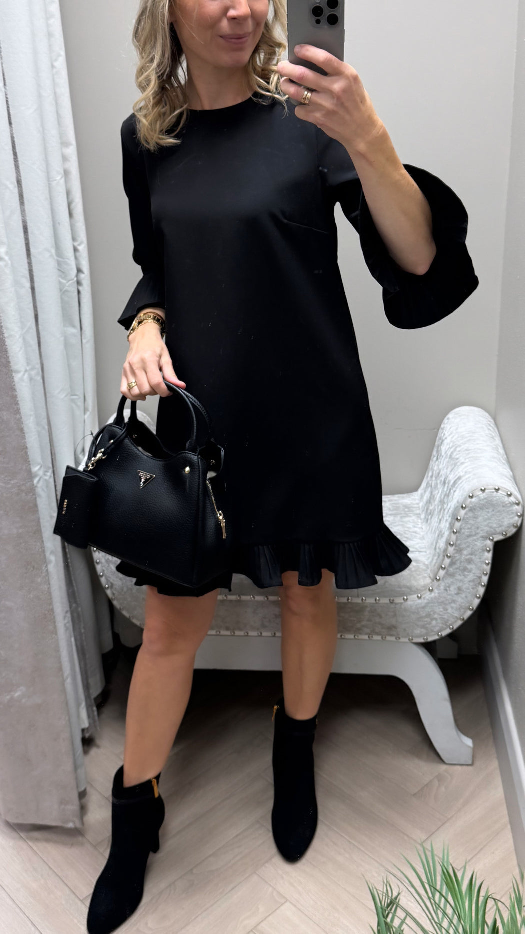 Black Olivia dress
