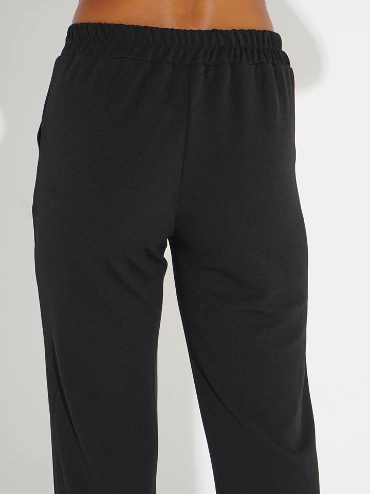Black Yale trousers